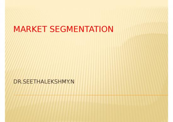 picture Marketing Ppt 67680 | Market Segmentation 66837