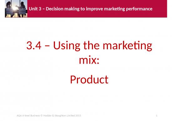 picture Marketing Ppt 67712 | Marketing Mix   Product