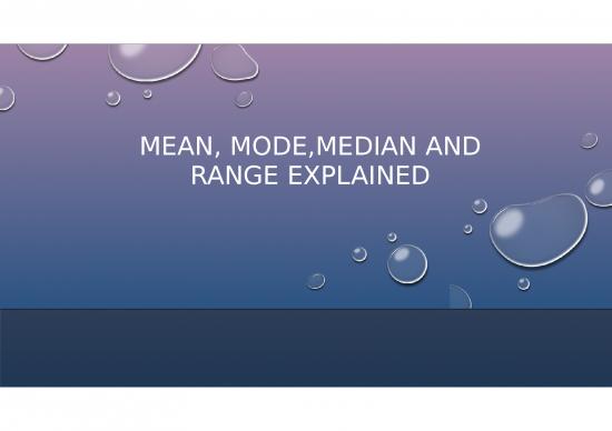 picture_Mean Median Mode Ppt 69364 | Mean Median Mode Range