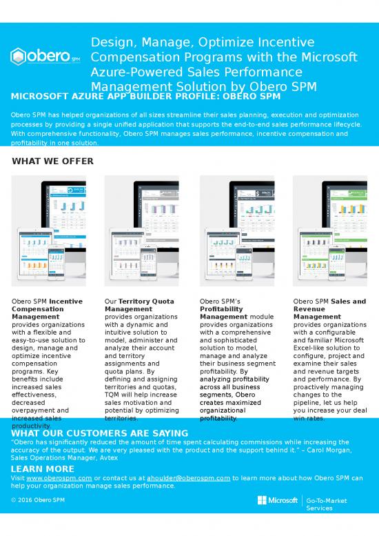 picture_Ppt Cloud 68810 | Microsoft Azure Isv Datasheet   Obero