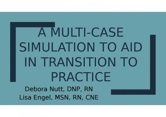 picture Nursing Theories Ppt 68392 | Nutt Multi Case Simulation Sreb