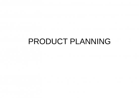 picture Planning Ppt 69259 | P3 Product Planning