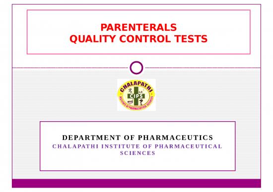 picture_Pyrogen Test Slideshare 68159 | Parenterals Qc
