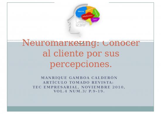 picture Marketing Ppt 67629 | Presentacion Percepcion