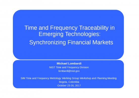 picture Market Ppt 67714 | Sim 2017 Time In Financial Markets