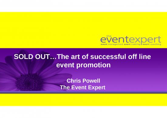 picture1_Market Research Ppt 68083 | Sold Out   Art Of Off Line Events Promotion