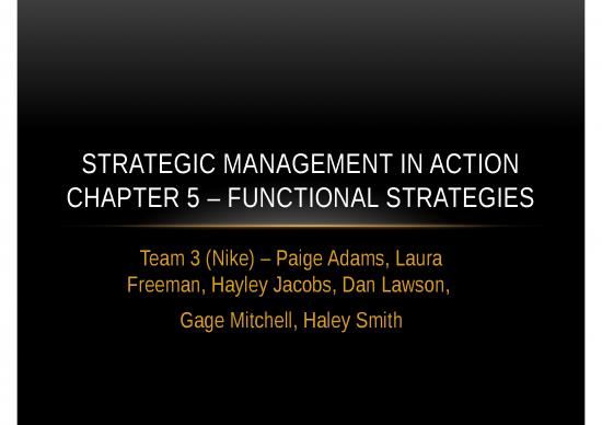 picture Marketing Ppt 67505 | Strategic Management In Action Chapter 5