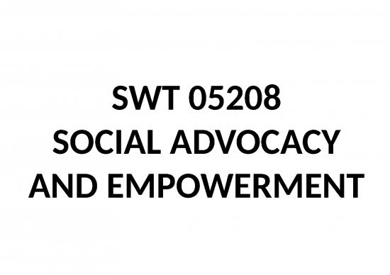 picture Concept Powerpoint 68395 | Swt 05208 Social Advocacy And Empowerment