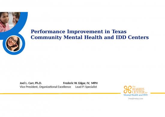 picture Science Ppt 69332 | Tx Council Conference Presentation Performance Improvement