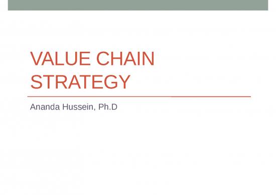 picture Marketing Ppt 67670 | Value Chain Strategy
