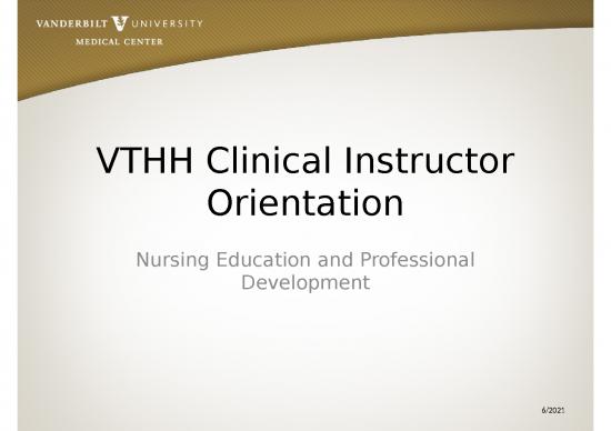 picture_Powerpoint For Students 68453 | Vthh Clinical Instructor Orientation
