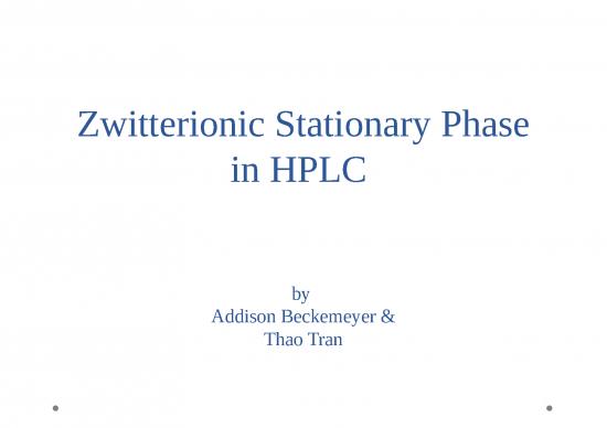 picture Hplc Slideshare 68198 | Zwit Stationary Phases