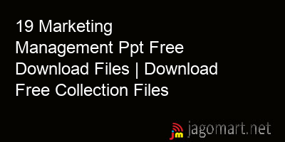 picture 19 Marketing Management Ppt Free Download Files | Download Free Collection Files