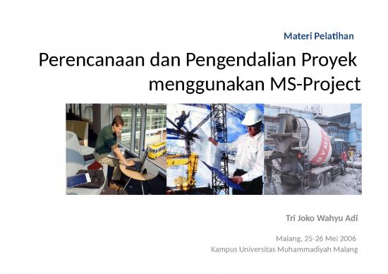 picture1_Slideshare Management 71334 | 001 Perencanaan Dan Pengendalian Proyek