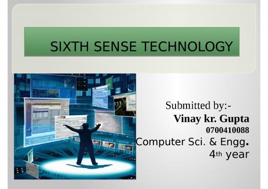 picture1_Technology Ppt 70561 | 52357366 Sixth Sense Technology