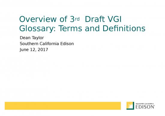 picture Report Ppt 71059 | 6442453756 Sce Presentation On Vgi Glossary 3rd Draft E3