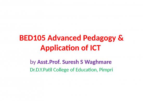 picture Concept Powerpoint 70151 | Advanced Pedagogy & Application Of Ict