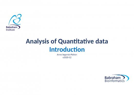 picture Anova Ppt 69452 | Analysis Of Quantitative Data Introduction