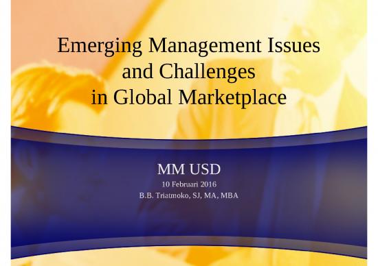 picture1_Technology Ppt 70894 | Bb Triatmoko, Sj, Ma, Mba, Emerging Management Issues And Challenges