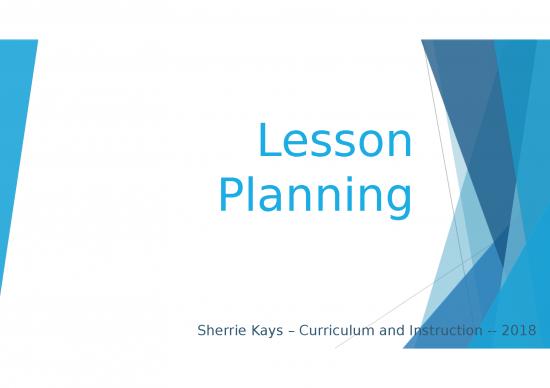 picture Planning Ppt 69498 | Building An Effective Lesson Plan 2018