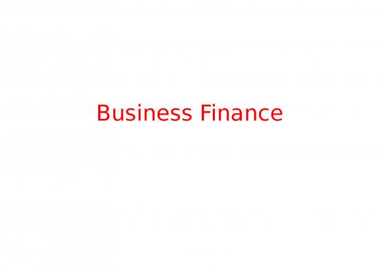 picture Business Ppt Templates 71295 | Business Finance Unit 1