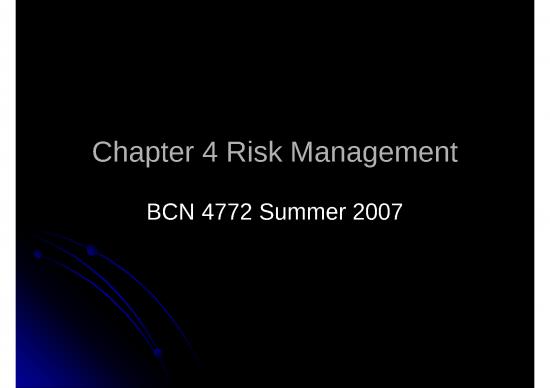 picture_Financial Management Ppt 70014 | Chapter4risk
