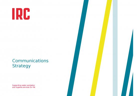 picture Strategy Presentation 69708 | Communications Strategy Tool Irc