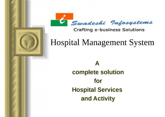 picture_Report Ppt 71053 | Hospital Management System