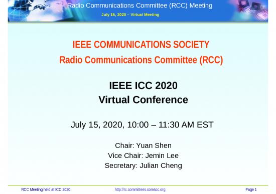 picture Report Ppt 70410 | Icc2020 Slides