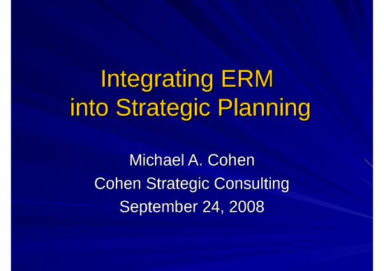 picture Planning Ppt 69507 | Integrating Erm Into Strategic Planning