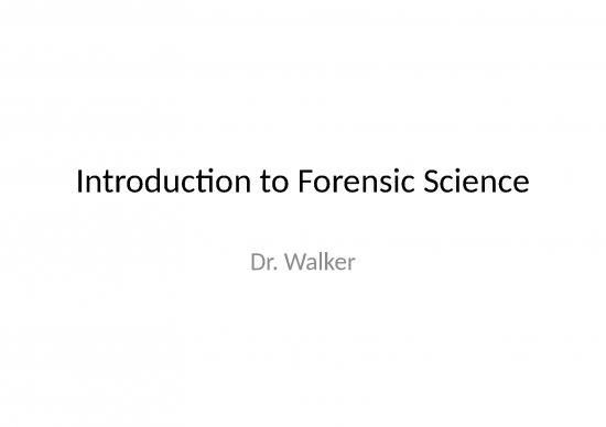 picture Science Ppt 70866 | Introduction To Forensic Science Spring 2012