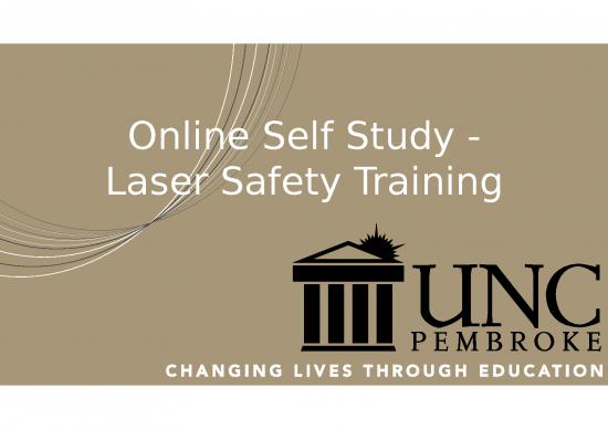 picture Ppt On Laser 70887 | Laser Safety Training   December 2017