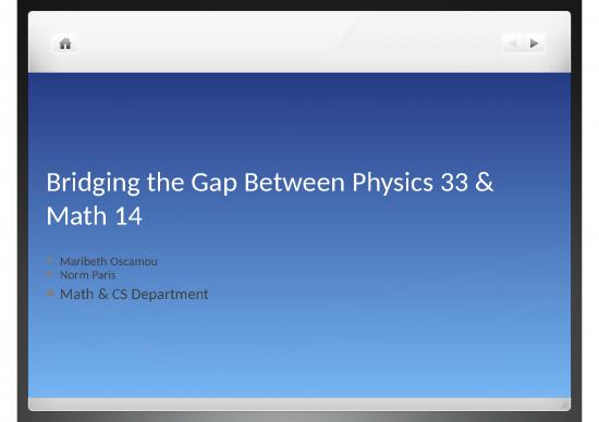 picture Science Ppt 70845 | Math Physics Modules Summary Final