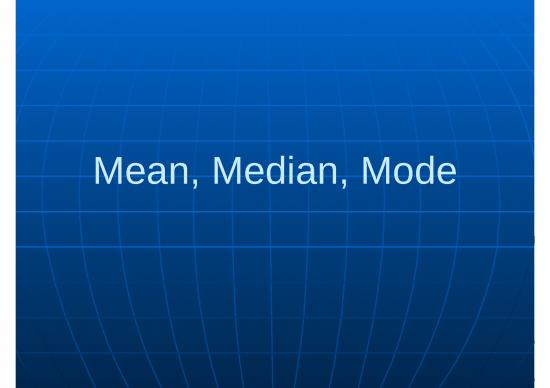 picture_Mean Median Mode Ppt 69891 | Mean Median Mode
