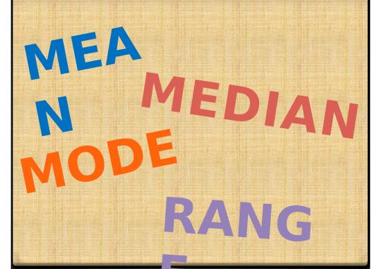 picture_Mean Median Mode Ppt 69496 | Mean Median Mode Range Pp