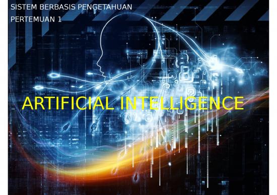 picture Artificial Intelligence Powerpoint Template 70489 | Pendahuluan Sbp 1