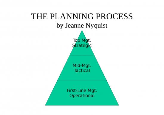 picture Planning Ppt 70072 | Planning Process