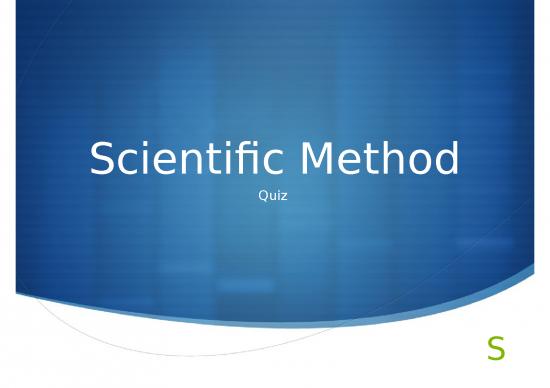 picture Scientific Method Ppt 70910 | Scientificmethodquizday5v1