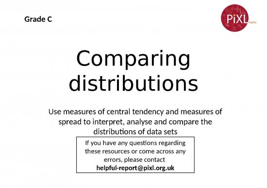 picture_Statistic Ppt 70066 | Wjec Maths Target C Mean Of A Grouped Frequency Distribution