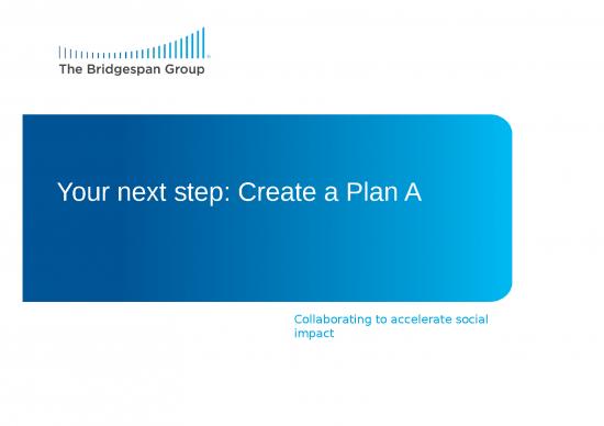 picture Strategy Presentation 69461 | Your Next Step Create A Plan A