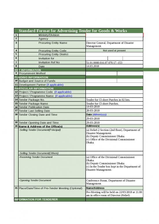 picture_Excel Sheet Download 6544 | Tender Form Tin - Standar Format