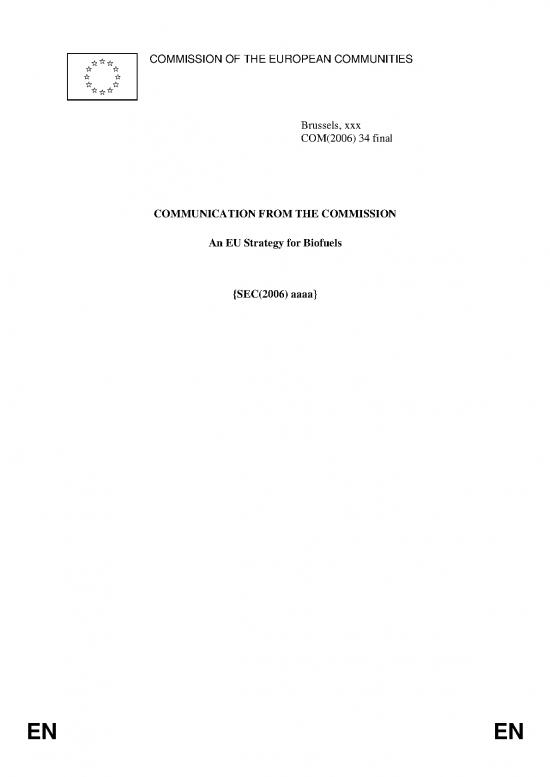 picture Research Pdf 6655 | Eu Biofuel Strategy - Pertanian