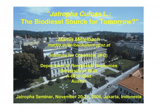 picture_Oil Pdf 6661 | Paper On Jatropha Curcas From Mittelbach - Pertanian