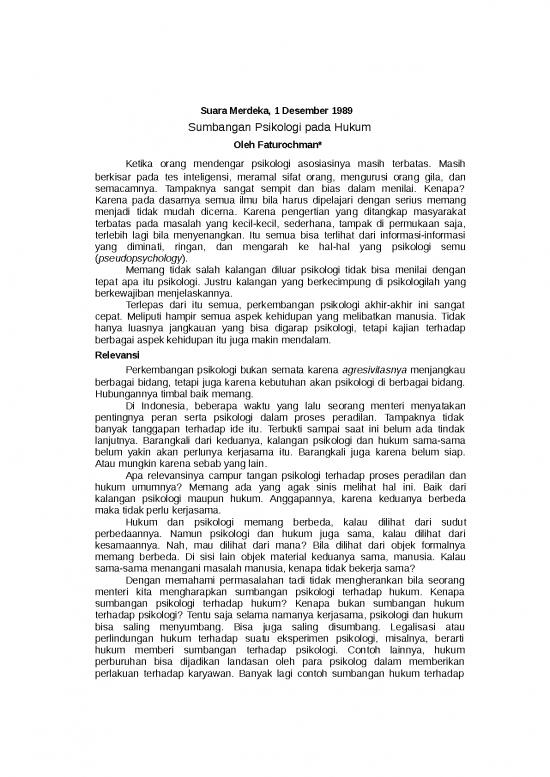 picture1_Psikologi Hukum Id 6737 | 140 Sumbangan Psikologi Pada Hukum - Psikologi Dan Filsafat
