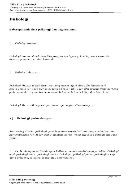 picture_154 Beberapa Jenis Ilmu Psikologi Dan Kegunaannya - Psikologi Dan Filsafat