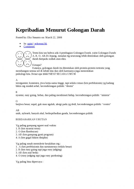 picture1_166 Kepribadian Menurut Golongan Darah - Psikologi Dan Filsafat