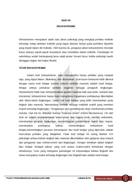 picture_Teori Behaviorisme - Psikologi Dan Filsafat