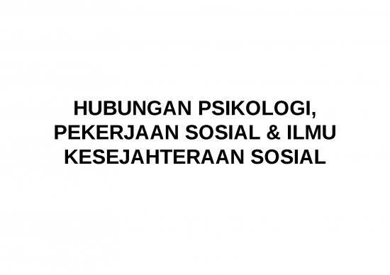 picture Presentasi Usaha Ppt 7042 | Hubungan Psikologi Pekerjaan Sosial Dan Ilmukesejahteraan - Psikologi Dan Filsafat