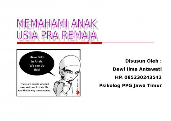 picture_Materi Psikologi Orang Tua Pra Remaja - Psikologi Dan Filsafat
