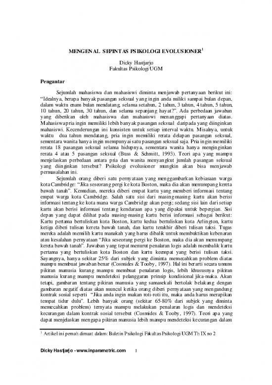 picture1_Psikologi Pdf 7091 | Psikologi Evolusioner - Psikologi Dan Filsafat
